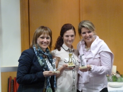 Die Preisträgerinnen: 1. Magdalena Orlof (Mitte), Valerie Gagern (Rechts), Lydia Retzbach (Links) Die Preisträgerinnen: 1. Magdalena Orlof (Mitte), Valerie Gagern (Rechts), Lydia Retzbach (Links)